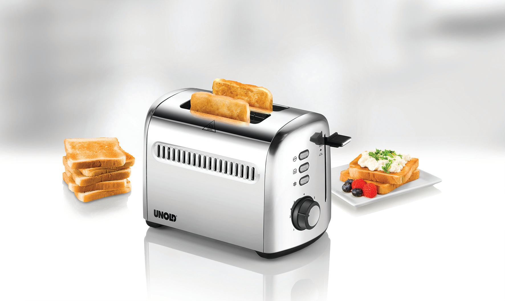 Unold® Toaster 2er Retro