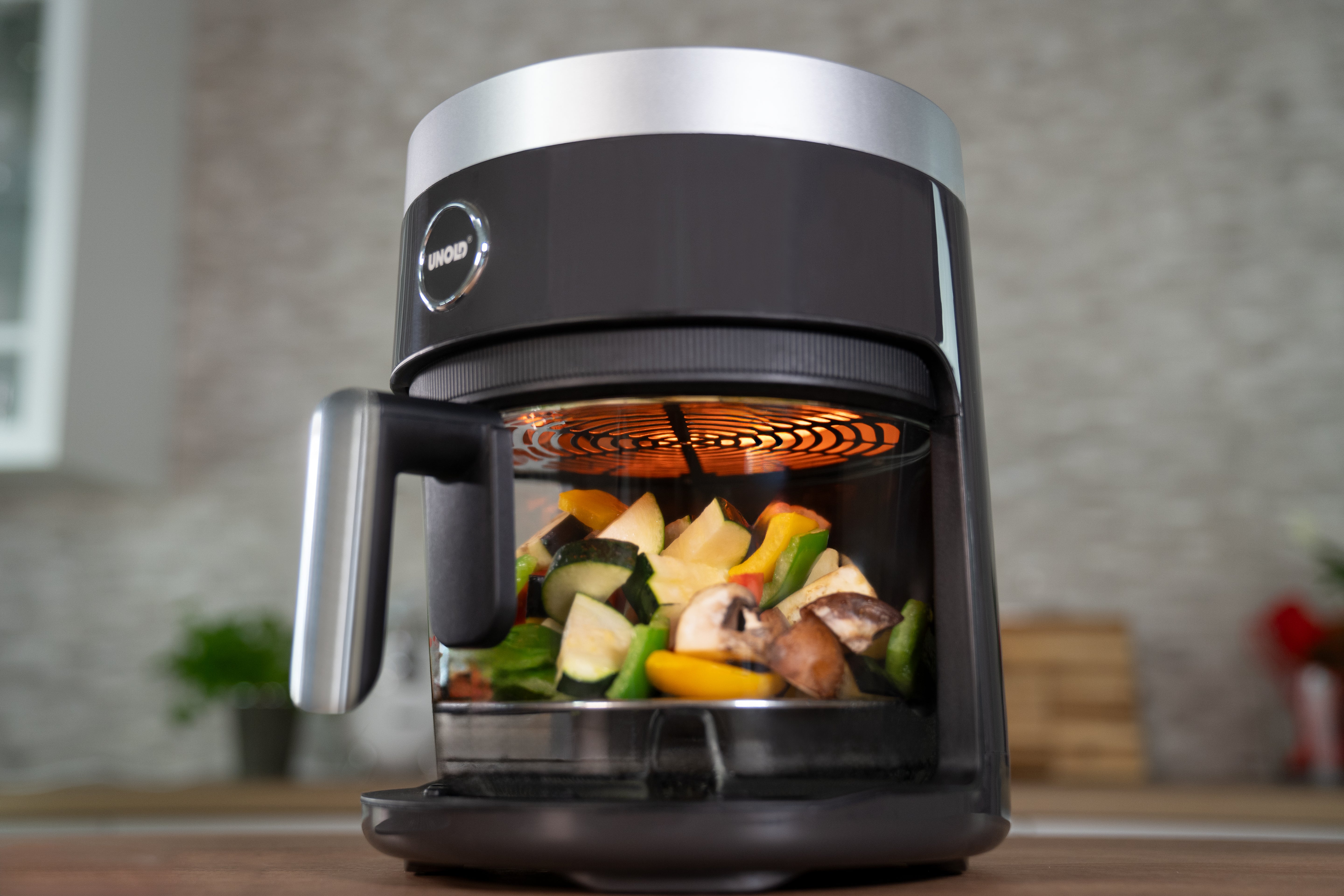 Unold® Heissluftfritteuse GLAS