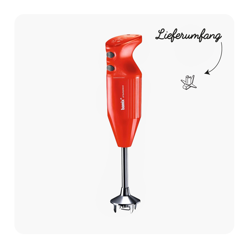 bamix® Superbox 250 W rot metallisiert