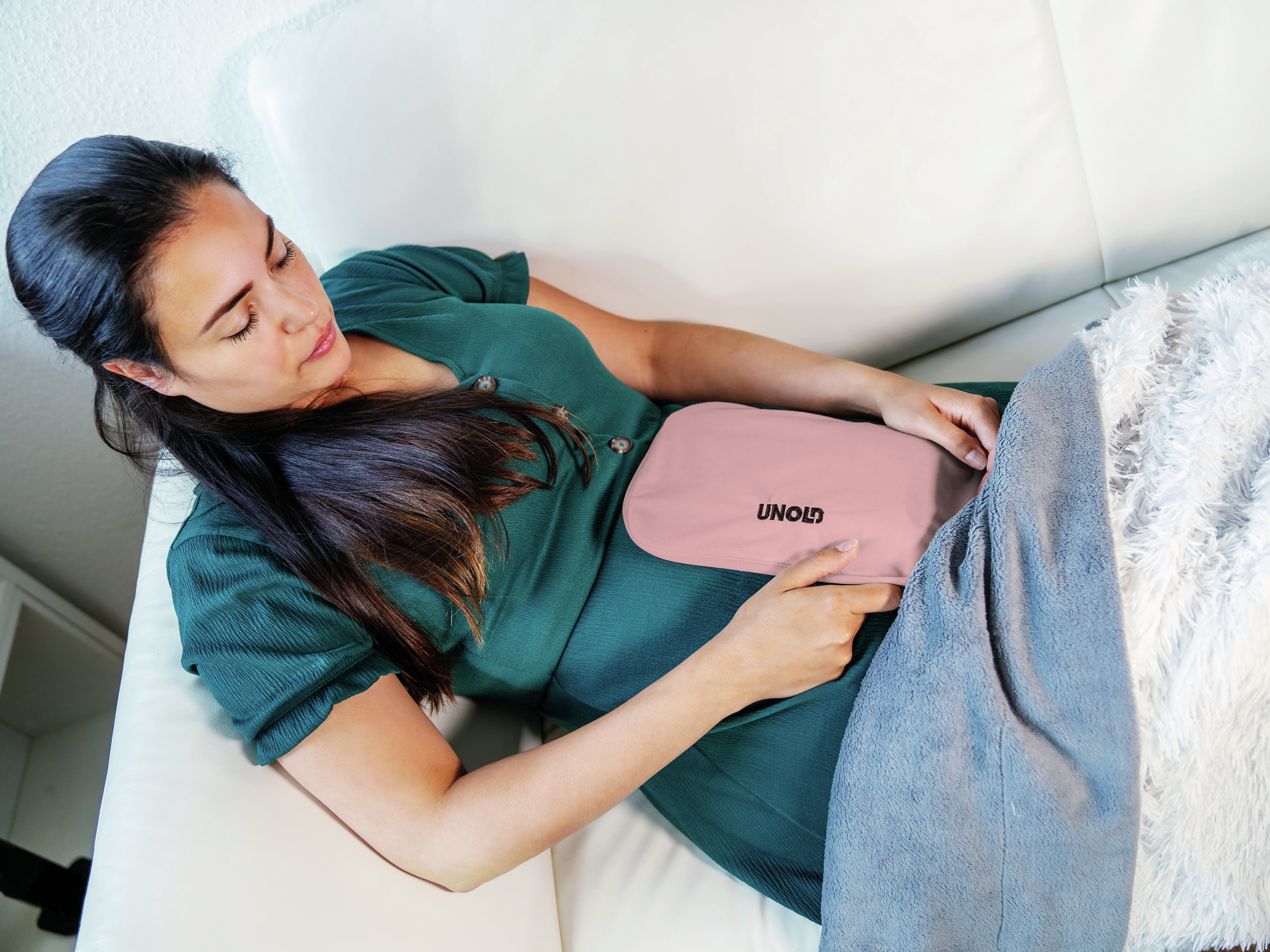 Unold® WÄRMI - Electric hot water bottle pink