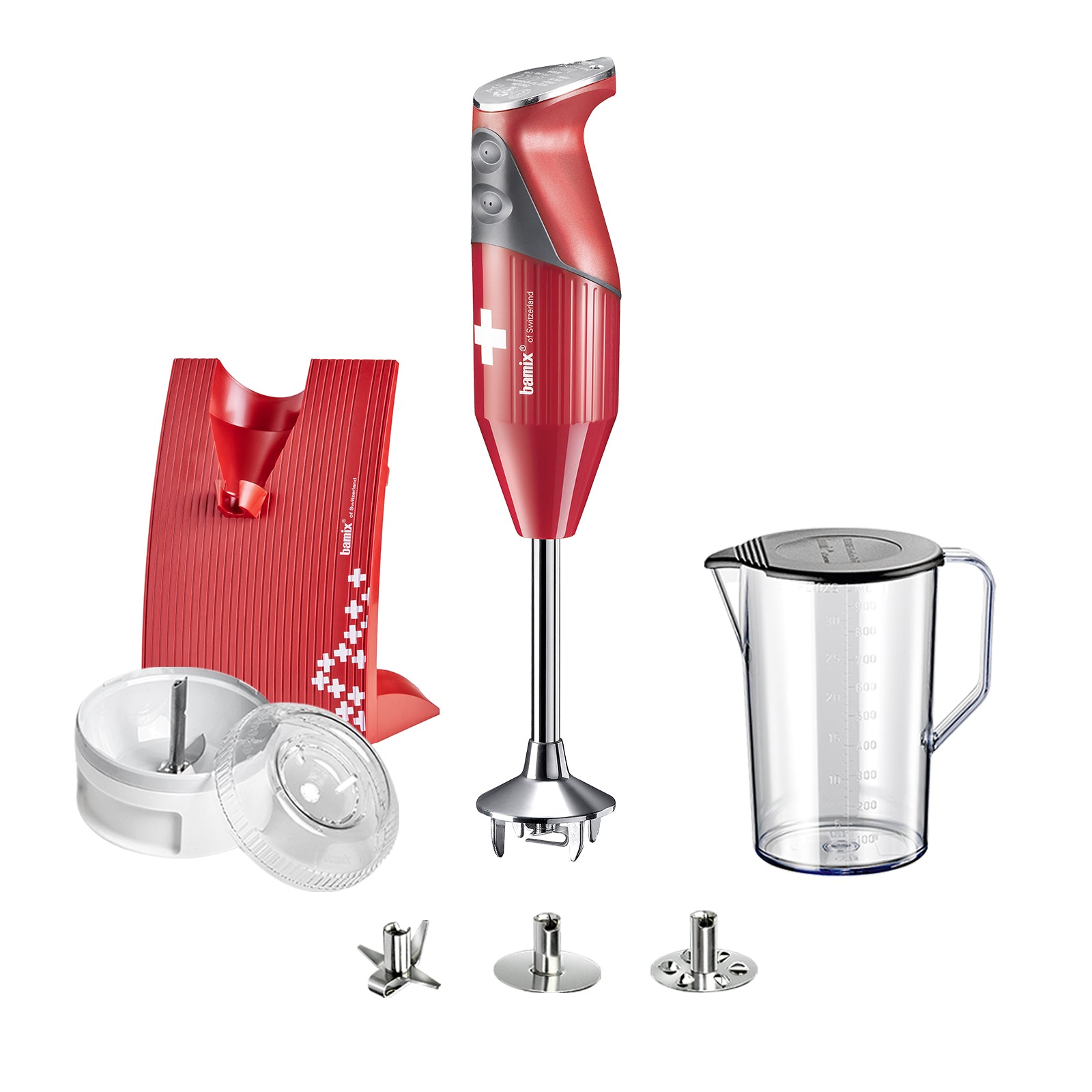 bamix® SwissLine 250 W rot metallisiert