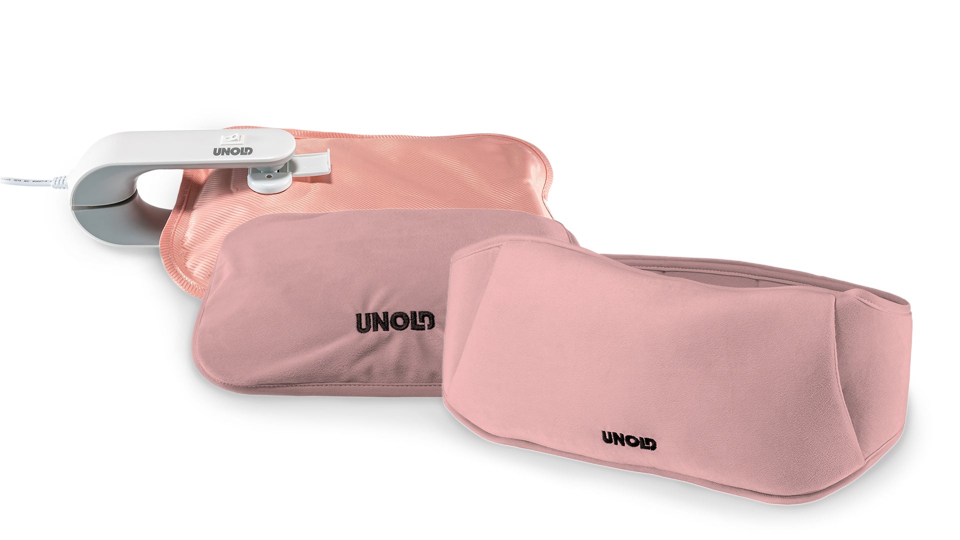 Unold® WÄRMI - Electric hot water bottle pink