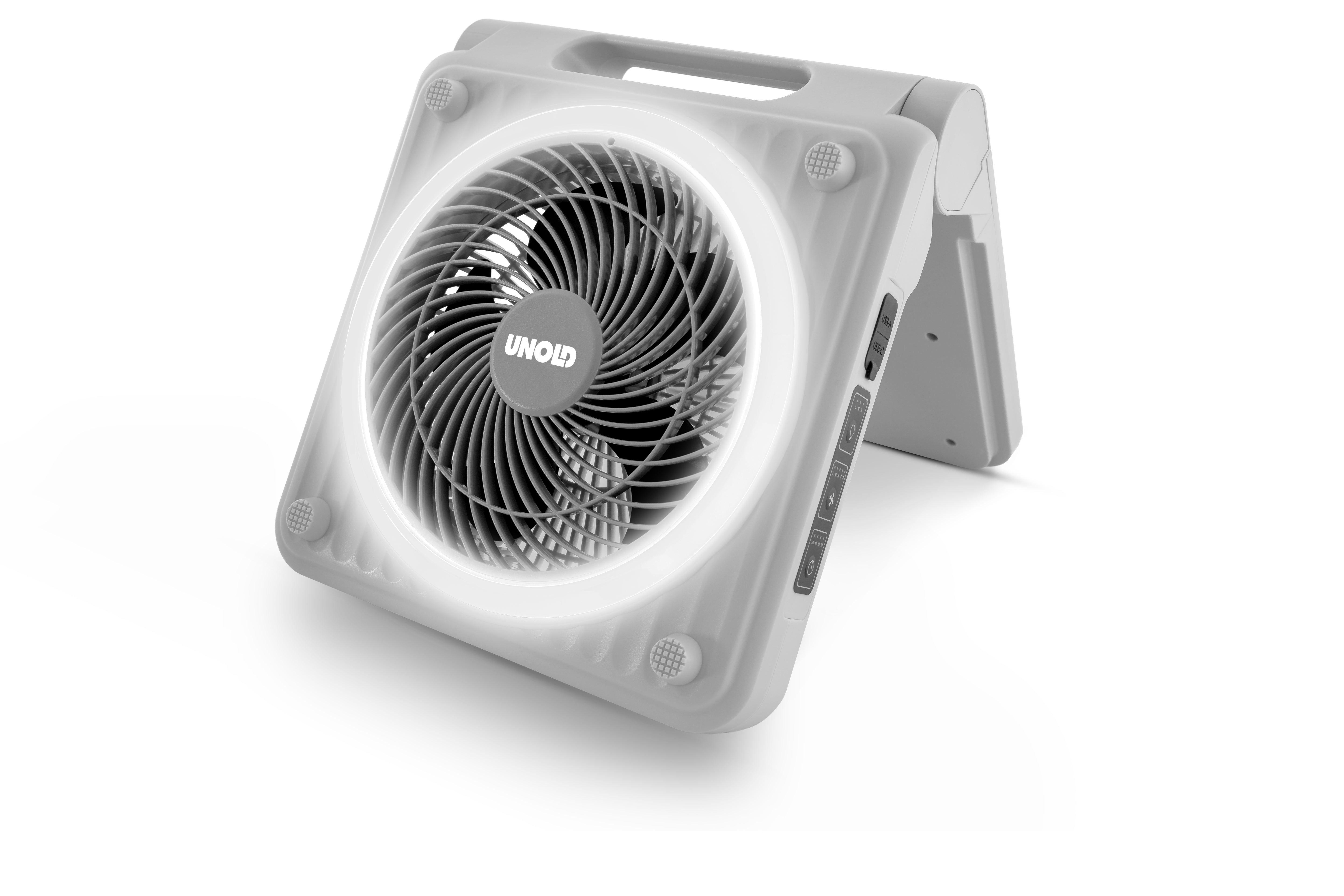 Unold® Solar fan Camping white
